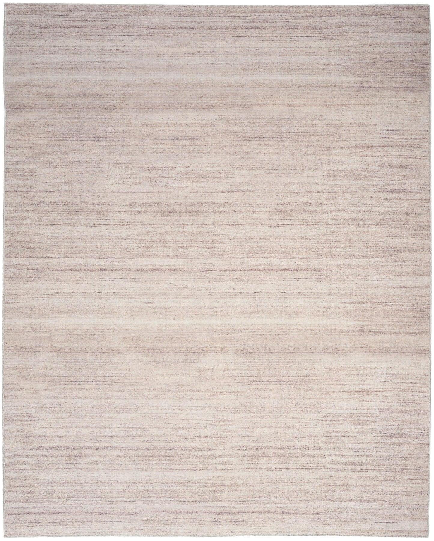 Nourison Washable Essentials 6' x 9' Ivory Mocha Modern Indoor Rug