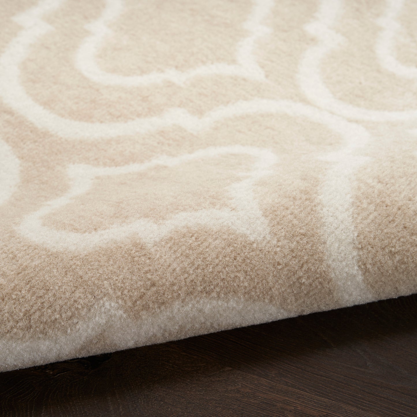 Nourison Jubilant 7'10" x 9'10" Beige Contemporary Indoor Rug