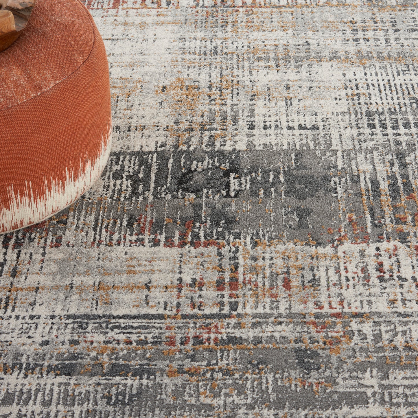 Nourison Tangra 9' x 12' Multicolor Modern Indoor Rug
