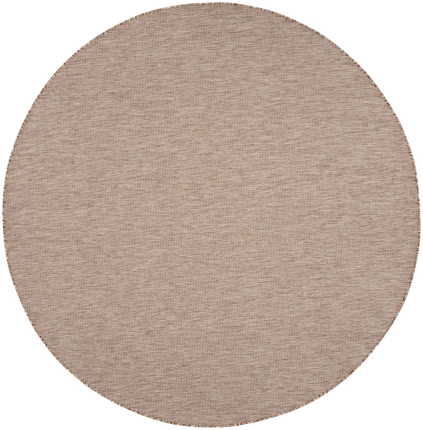 Nourison Positano 8' x Round Beige Modern Rug