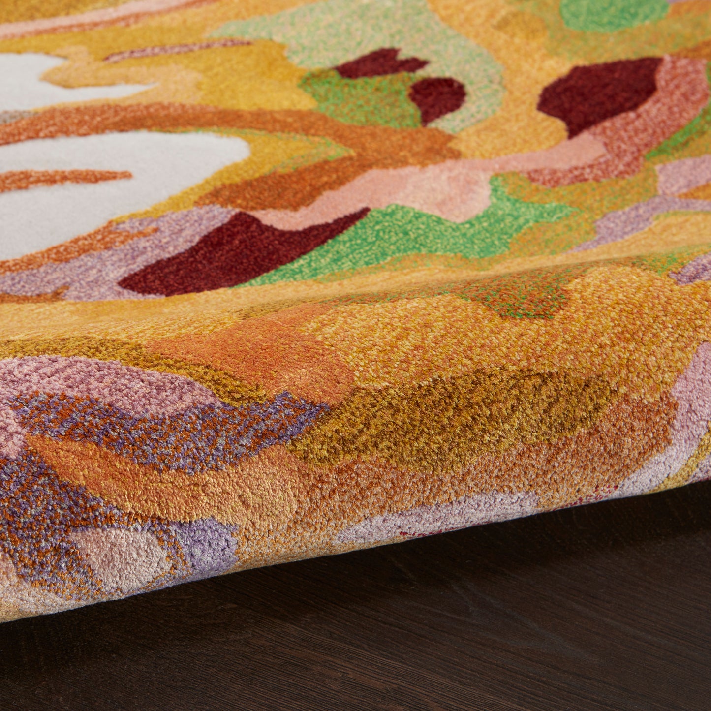 Nourison Prismatic 3'9" x 5'9" Multicolor Modern Indoor Rug