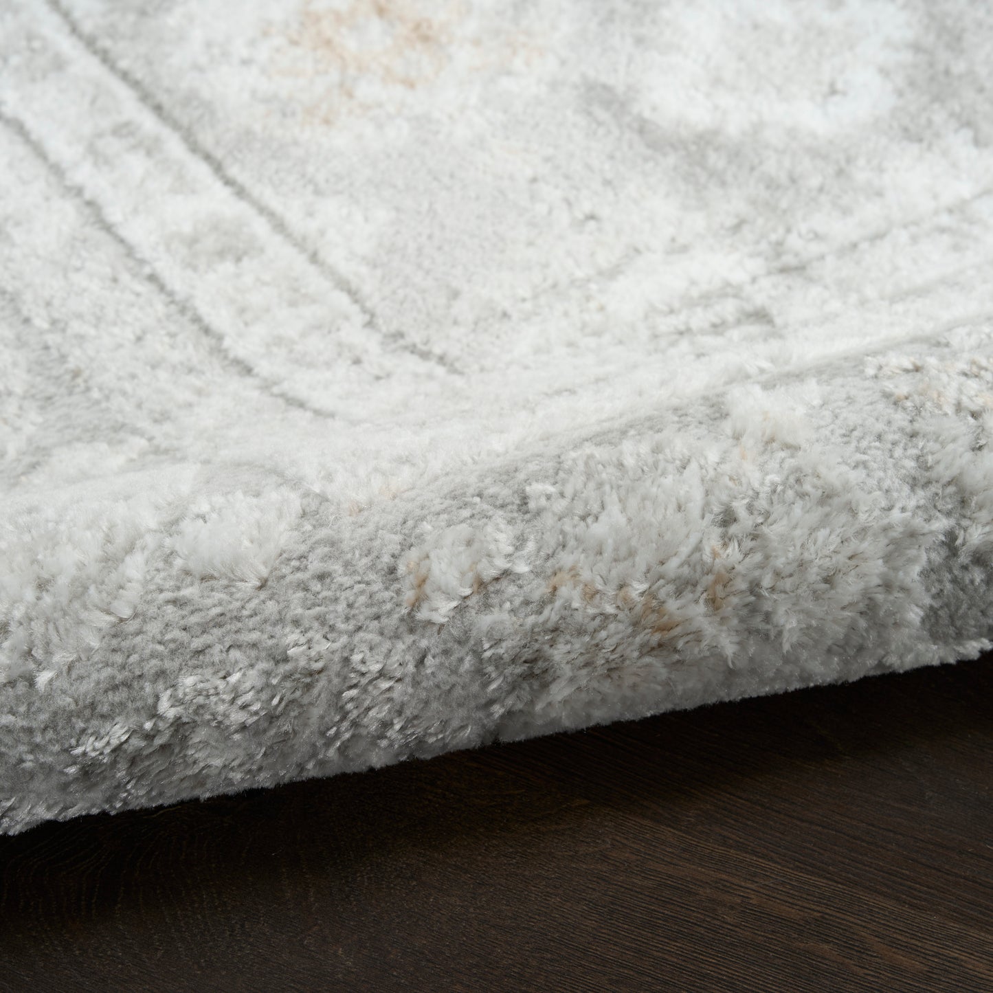 Nourison Dekor 7'10" x 9'10" Grey Vintage Indoor Rug