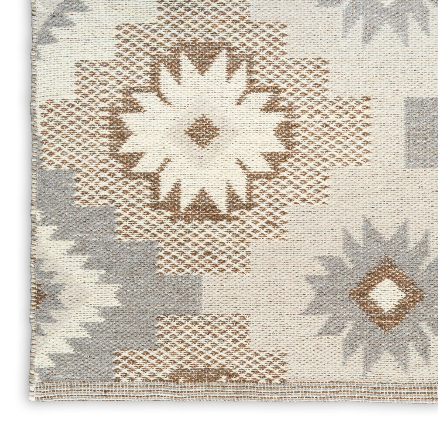 Nourison Copenhagen 8' x 10' Ivory Beige Modern Indoor Rug