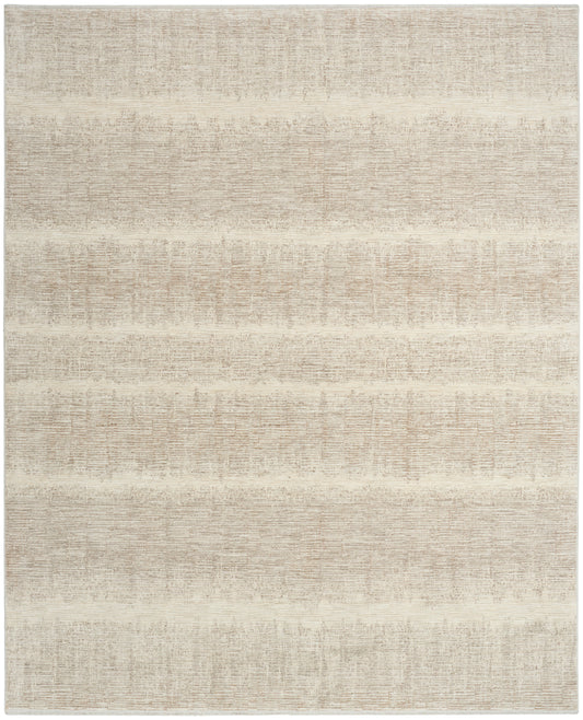 Calvin Klein CK079 Notes 7'10" x 9'10" Ivory Grey Modern Indoor Rug