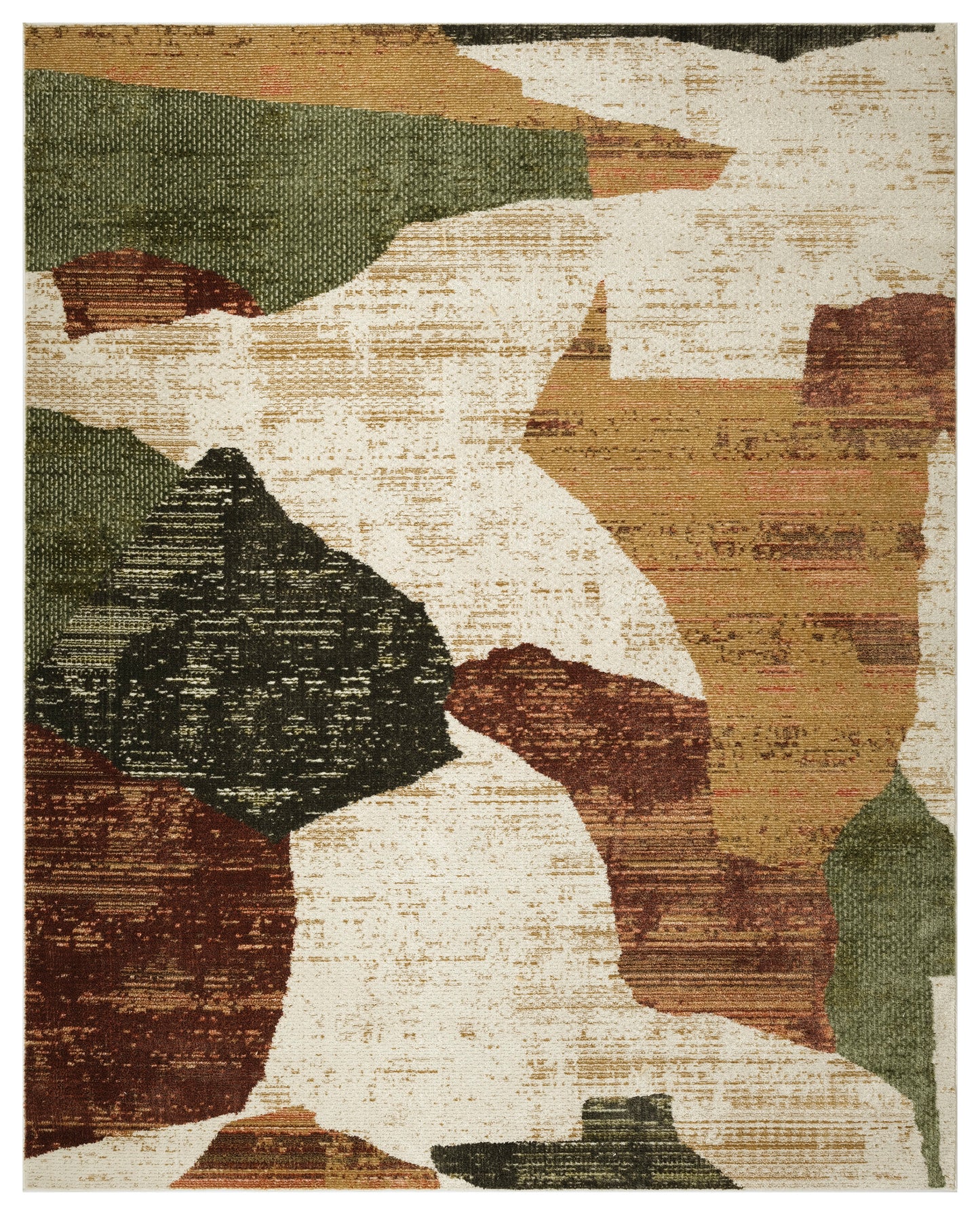 Nourison Nordic 8' x 10' Beige Multi Modern Indoor Rug