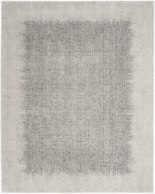 DKNY Grand Street 6' x 9' Light Grey Modern Indoor Rug
