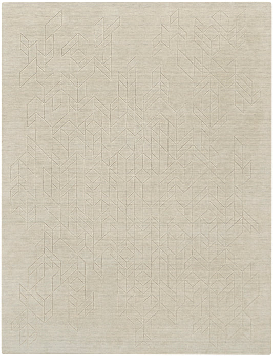 Nourison Alessia 9'9" x 13'9" Ivory Modern Indoor Rug