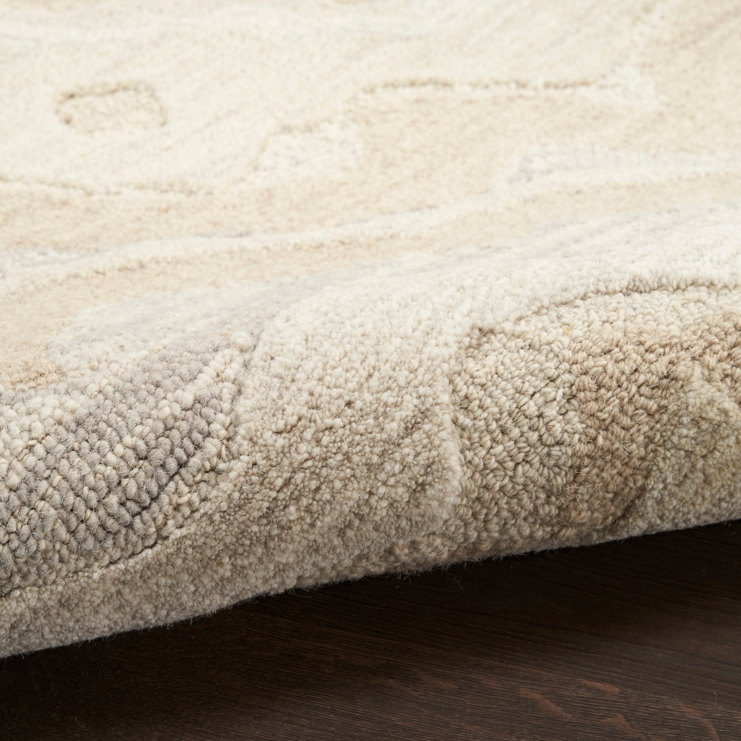 Nourison Graceful 8'6" x 11'6" Beige Modern Indoor Rug