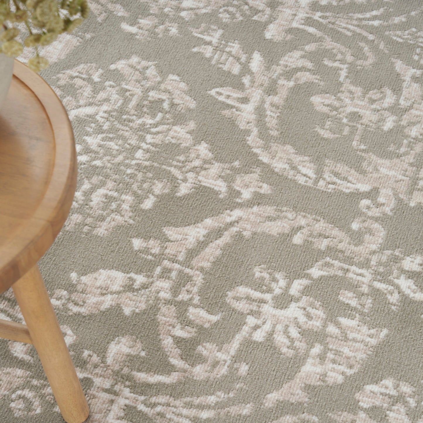 Nourison Jubilant 6' x 9' Olive Vintage Indoor Rug