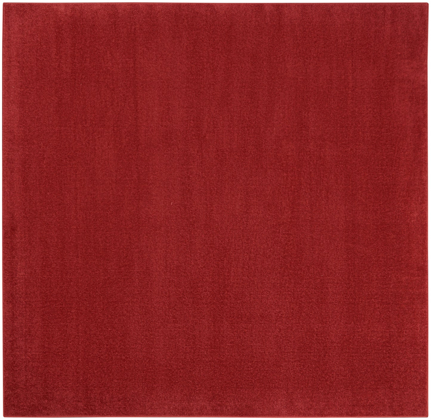 Nourison Nourison Essentials 5' x Square Brick Red Outdoor Rug
