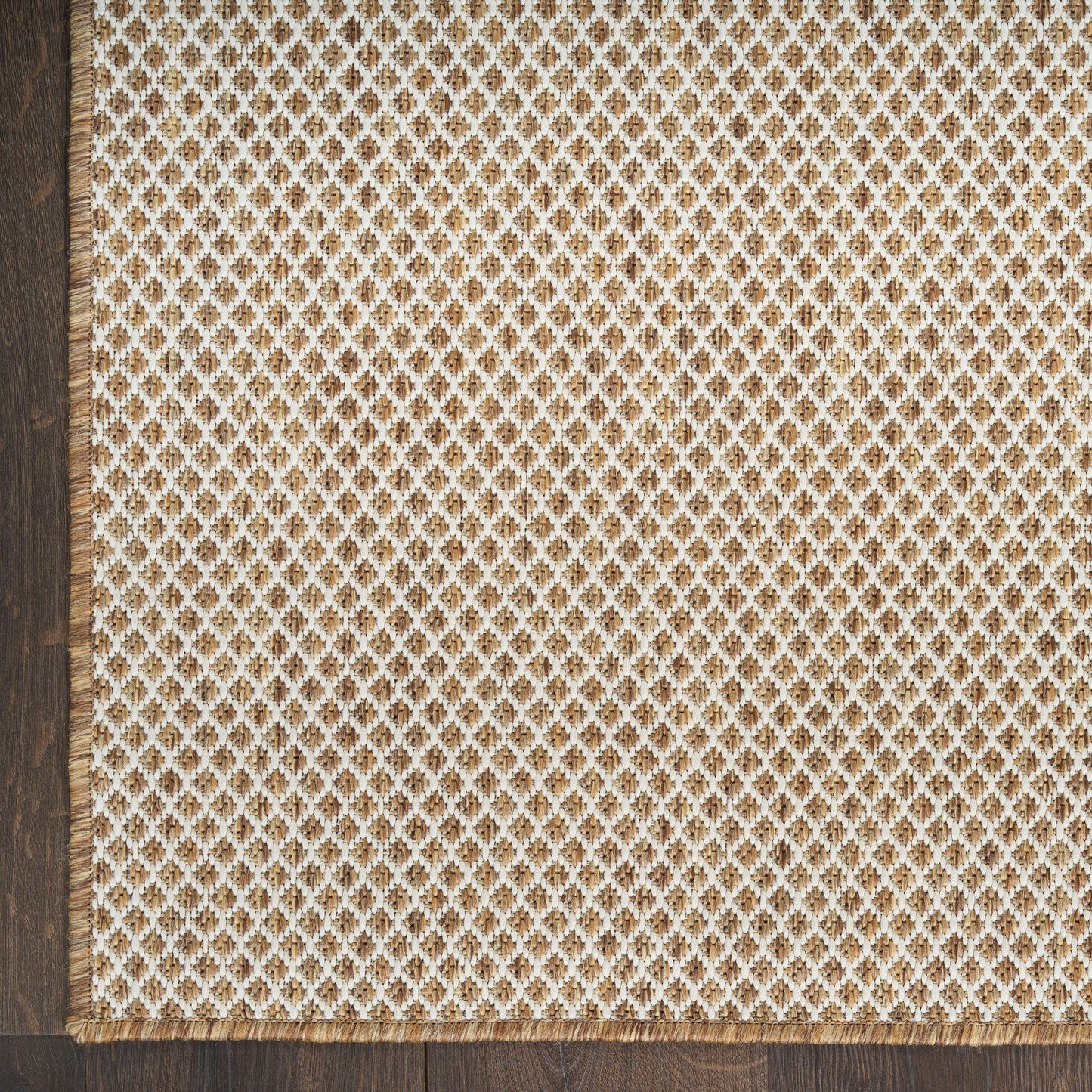 Nourison Courtyard 10' x 14' Jute Ivory Modern Rug