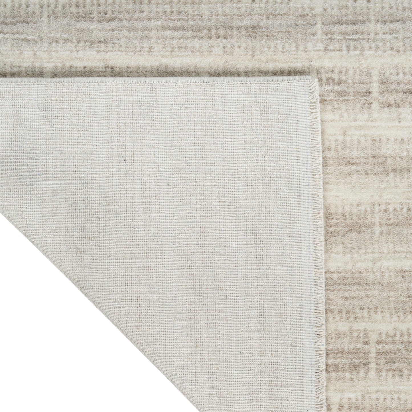 Calvin Klein CK079 Notes 3'11" x 5'11" Ivory Grey Modern Indoor Rug