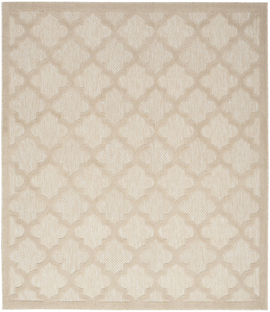Nourison Easy Care 10' x 14' Cream Modern Rug