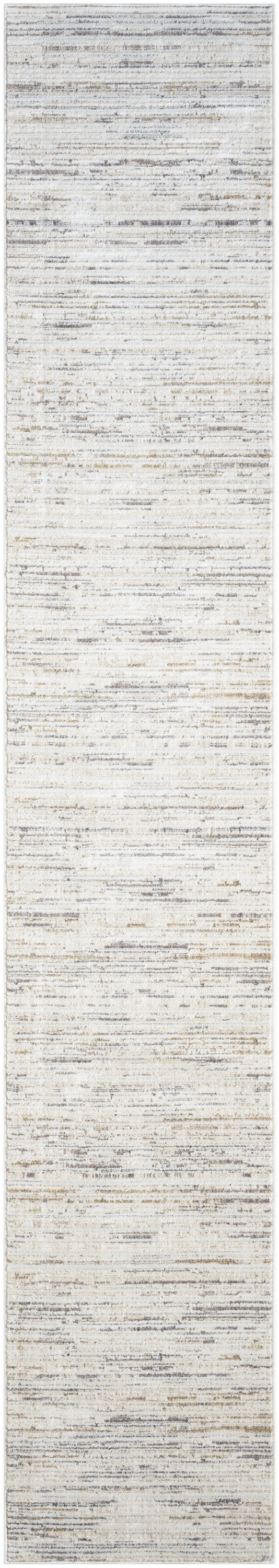 Calvin Klein CK078 Summit 2'2" x 12' Ivory Multicolor Modern Indoor Rug