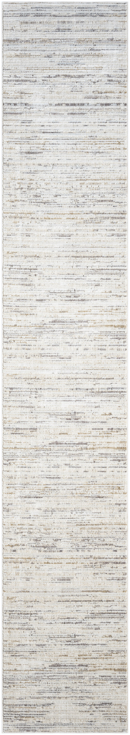 Calvin Klein CK078 Summit 2'2" x 12' Ivory Multicolor Modern Indoor Rug