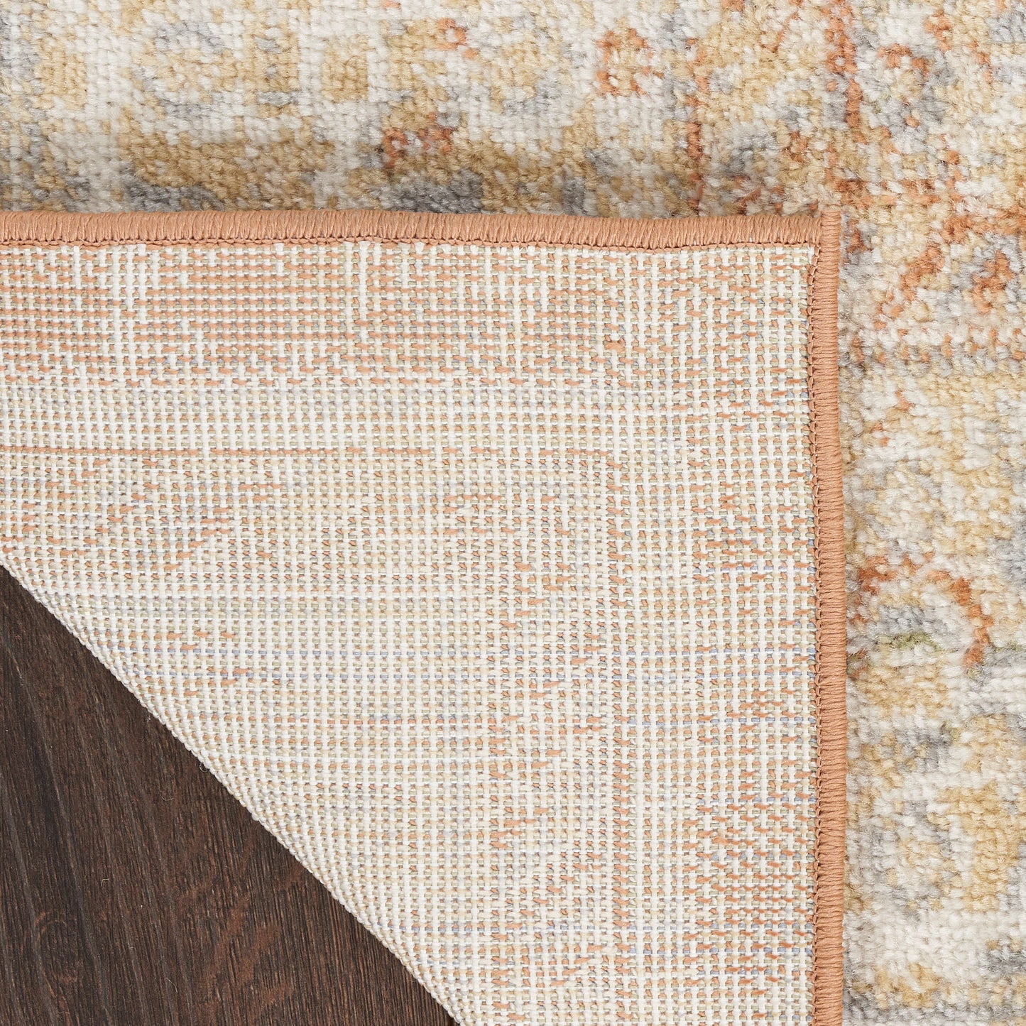 Nourison Nourison Essentials Persian 2'2" x 14 Beige Rust Vintage Rug