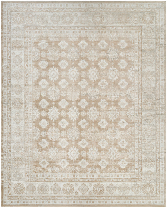 Nourison Dekor 7'10" x 9'10" Cream Beige Vintage Indoor Rug