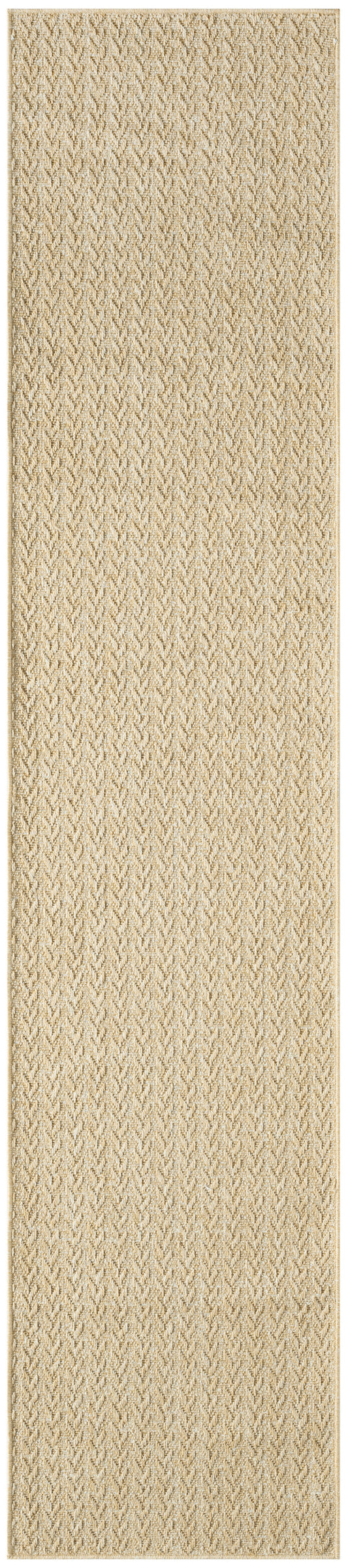 Nourison Tulum 2' x 6' Taupe Outdoor Rug