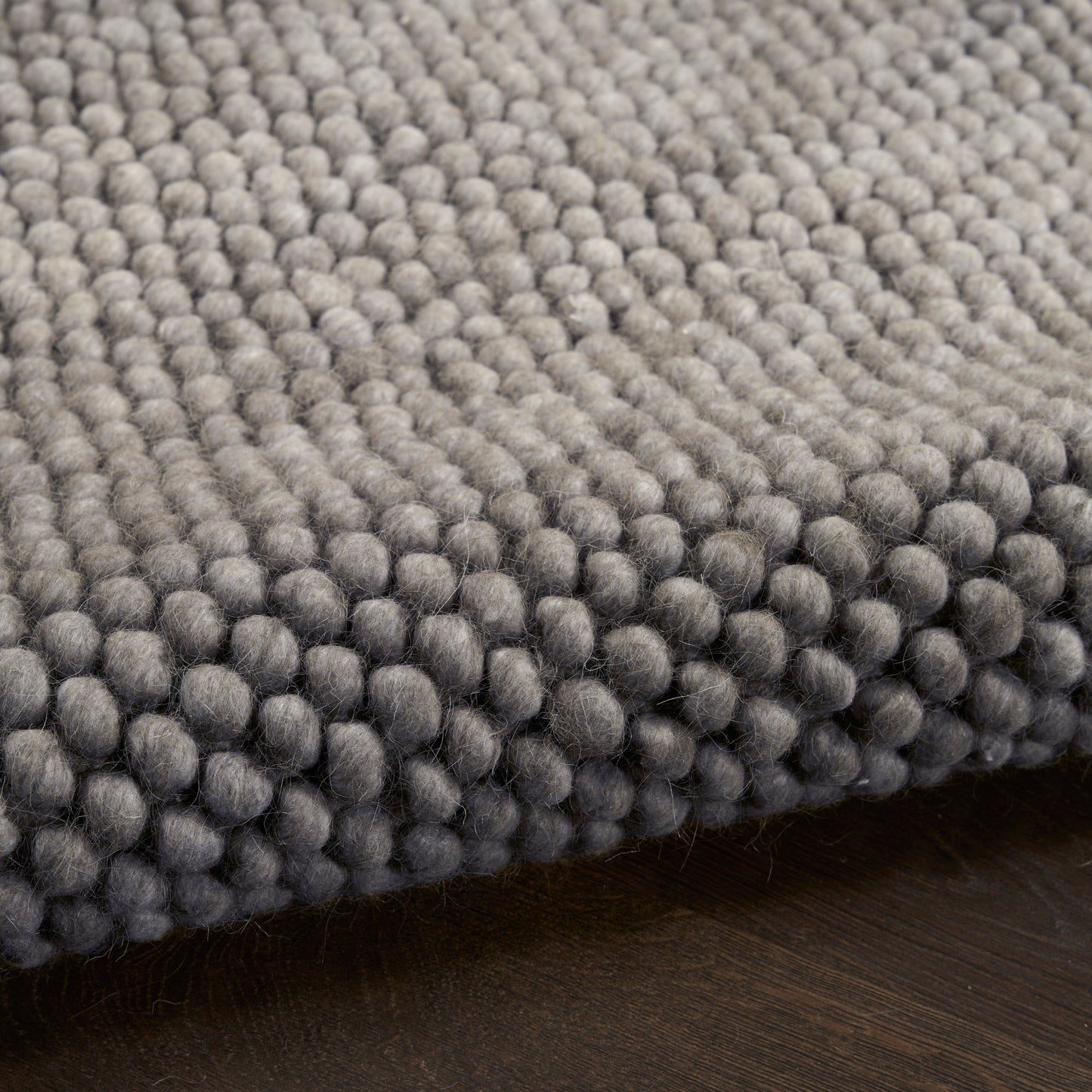 DKNY Pure Knots 5'3" x 7'3" Grey Modern Indoor Rug