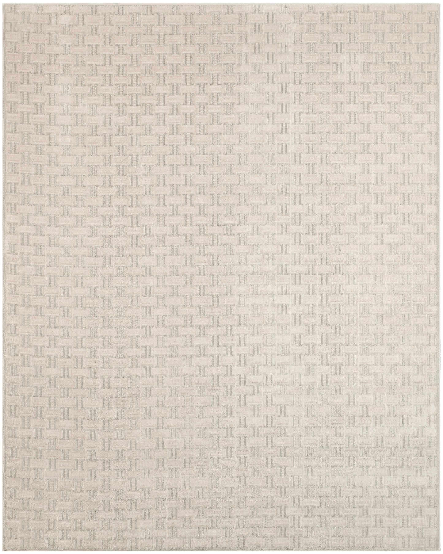 Nourison Nordic 8' x 10' Ivory Grey Scandinavian Indoor Rug