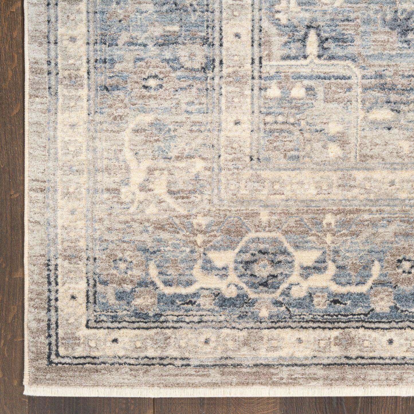 Nourison Sultana 7'10" x 10'2" Blue Vintage Indoor Rug