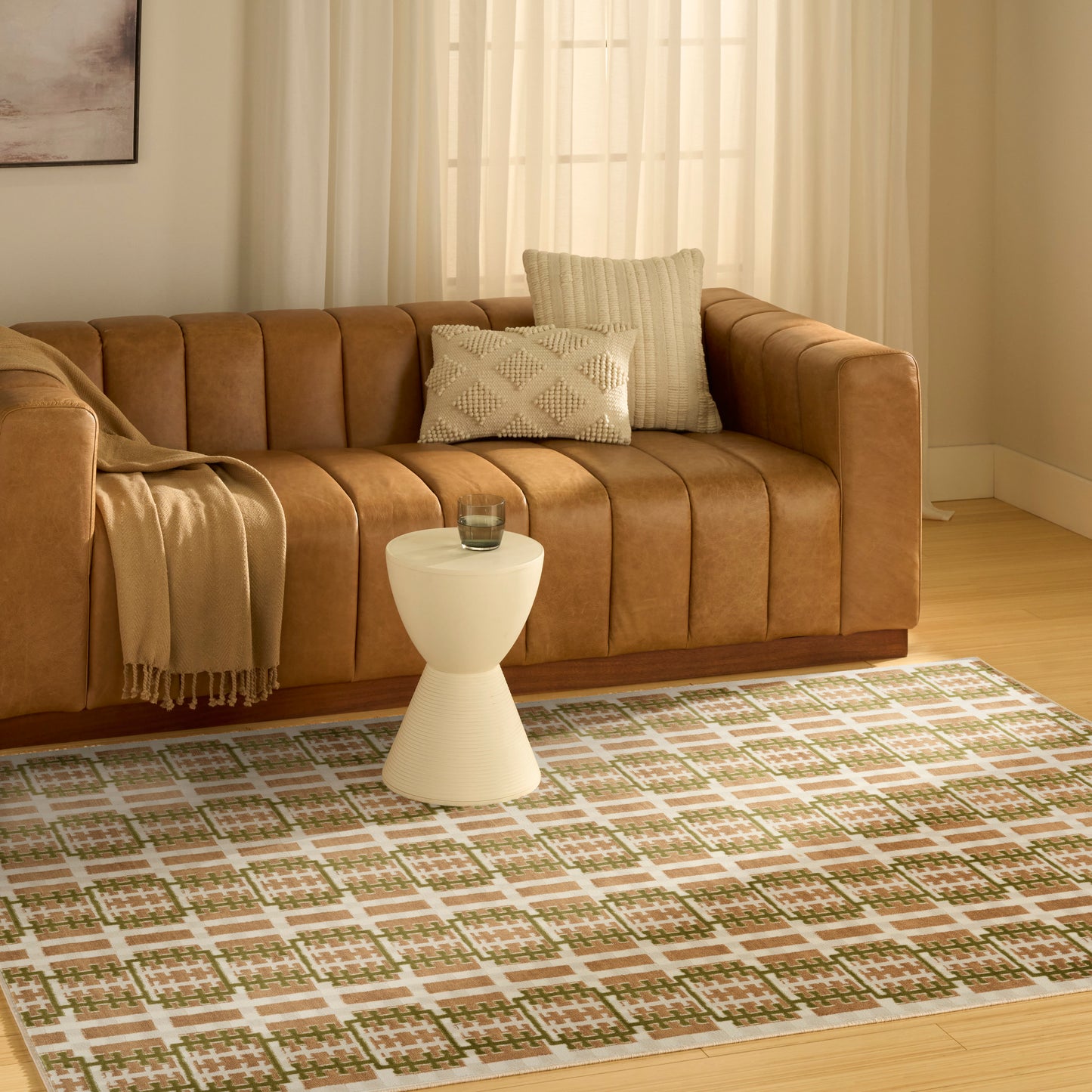 Nourison Nordic 4' x 6' Multicolor Modern Indoor Rug