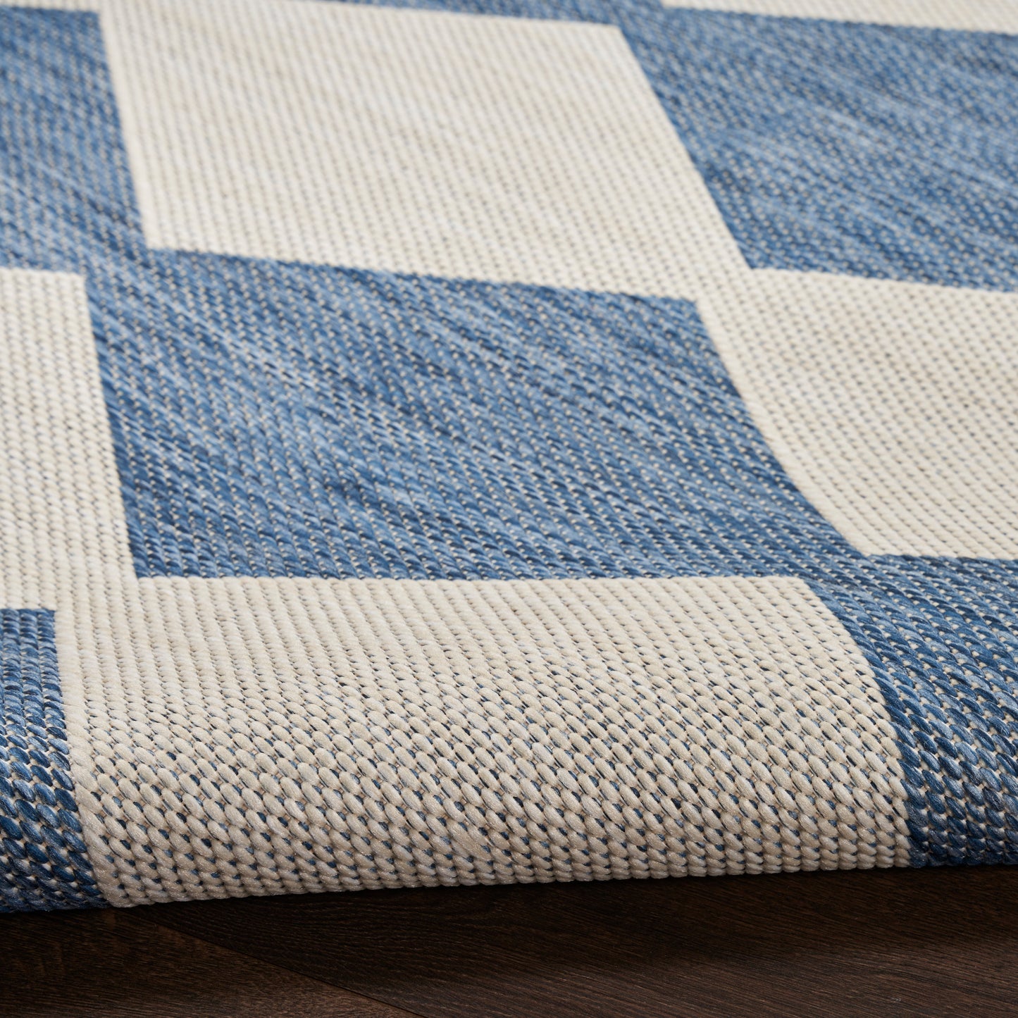 Nourison Positano 10' x 14' Navy Blue Modern Rug