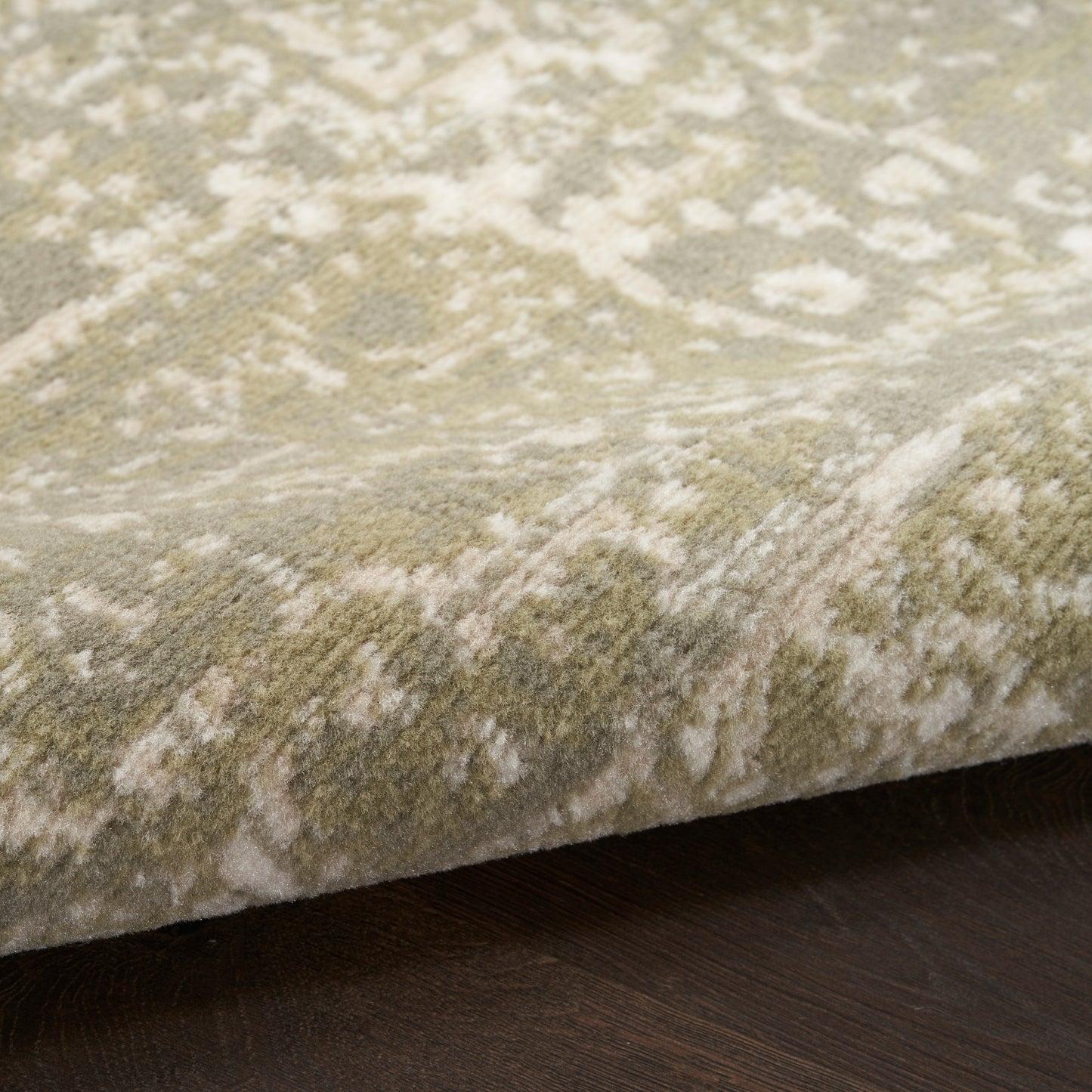 Nourison Grafix 6' x 9' Olive Vintage Indoor Rug