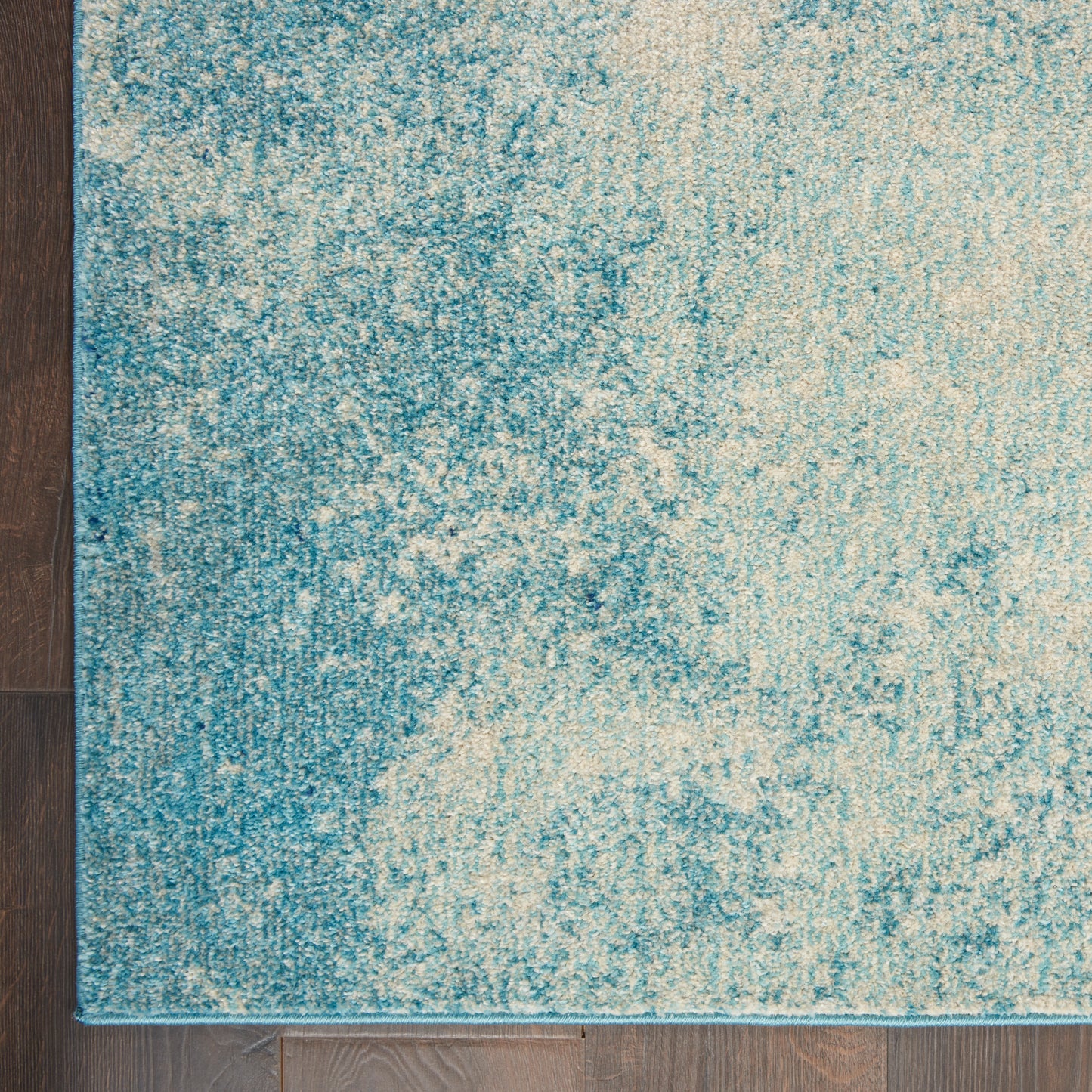 Nourison Passion 2'2" x 7'6" Navy Light Blue Modern Indoor Rug