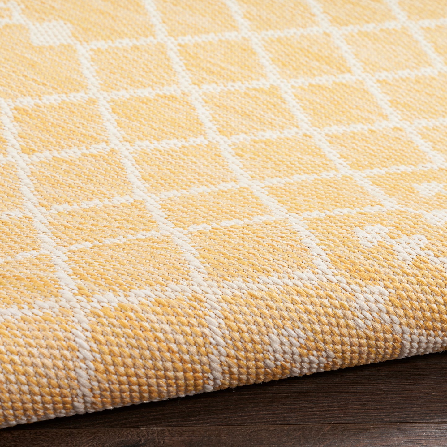 Nourison Positano 10' x 14' Yellow Modern Rug
