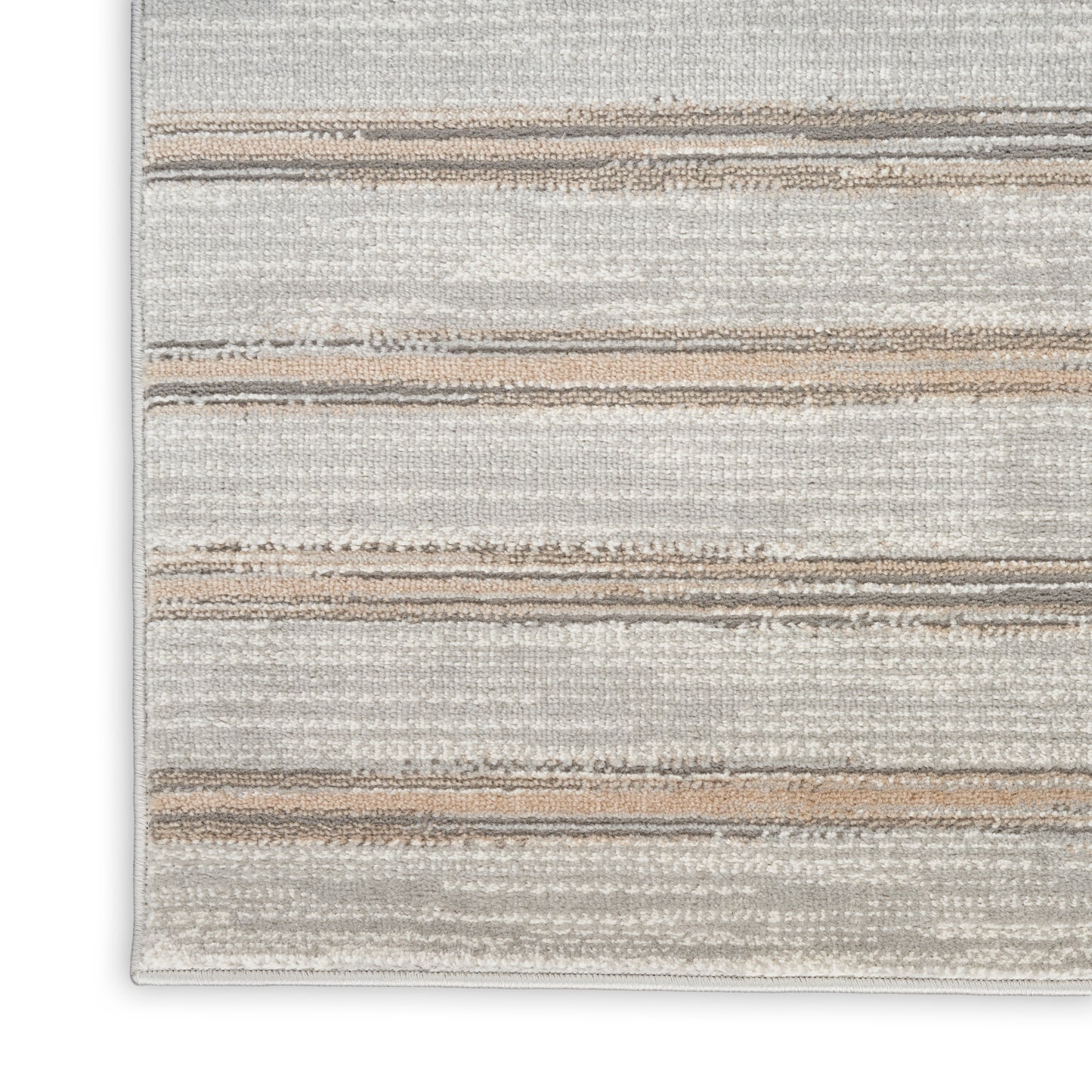 Calvin Klein CK011 Verdant 7'10" x 9'10" Grey Mocha Modern Indoor Rug