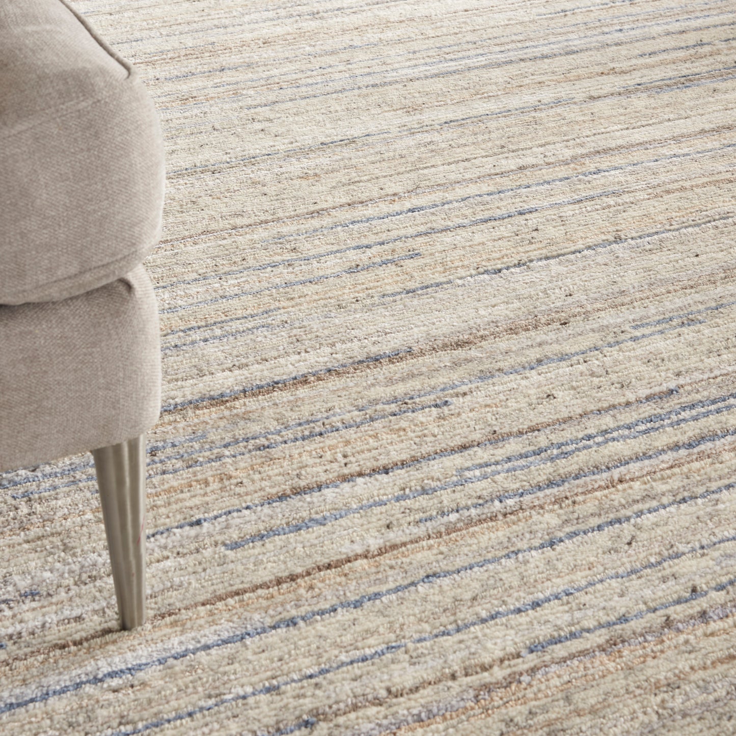 Nourison Plateau 9'9" x 13'9" Ivory Modern Indoor Rug