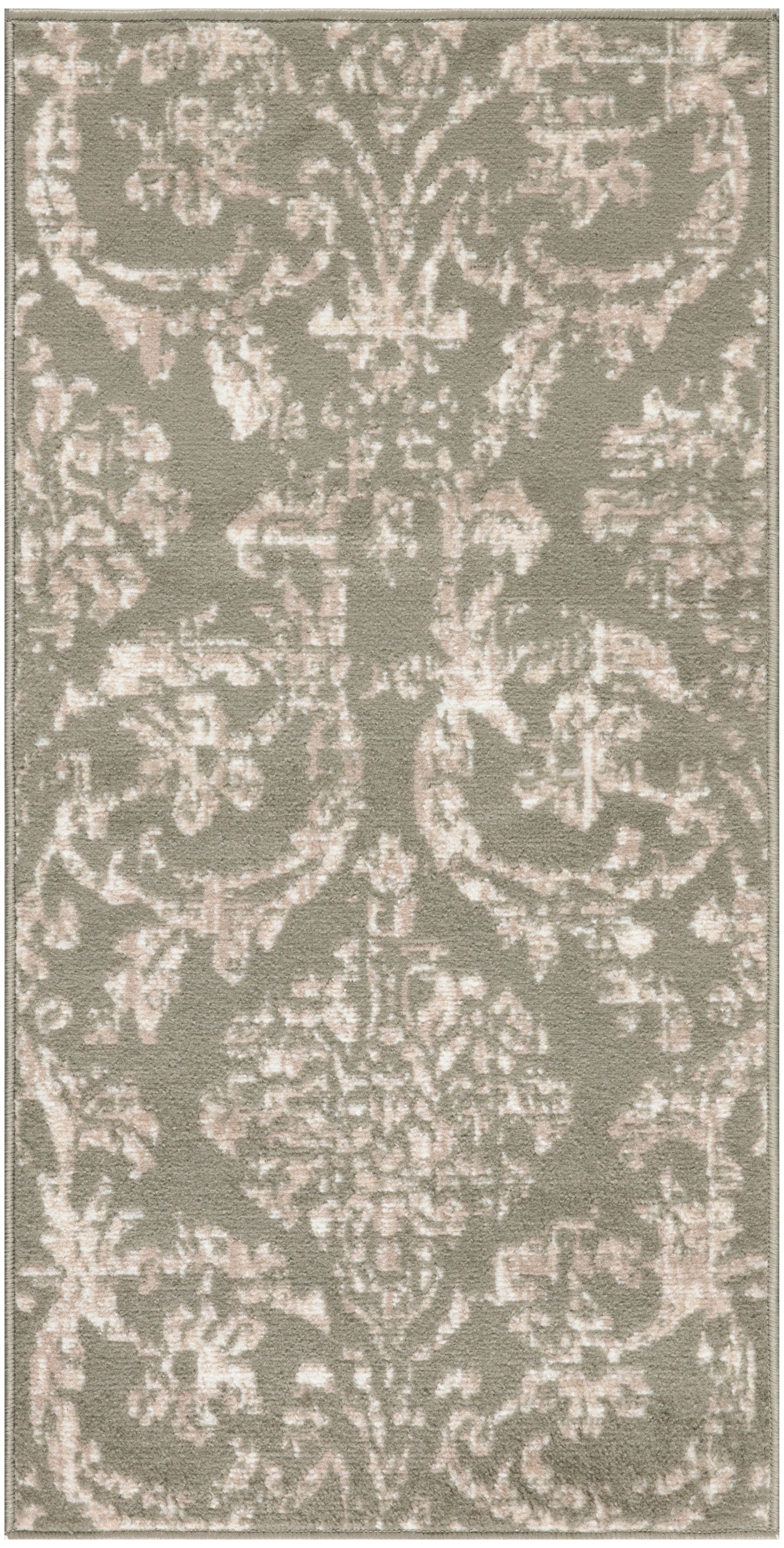 Nourison Jubilant 2' x 4' Olive Vintage Indoor Rug