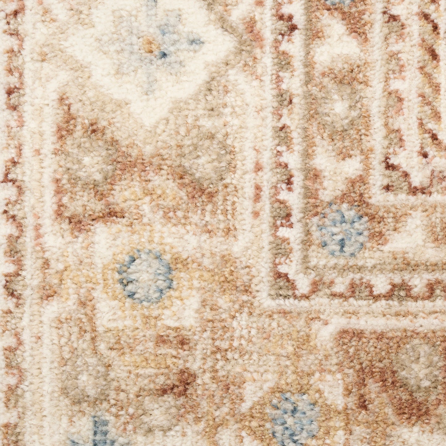 Nourison Pardis 4' x 6' Rust Vintage Indoor Rug