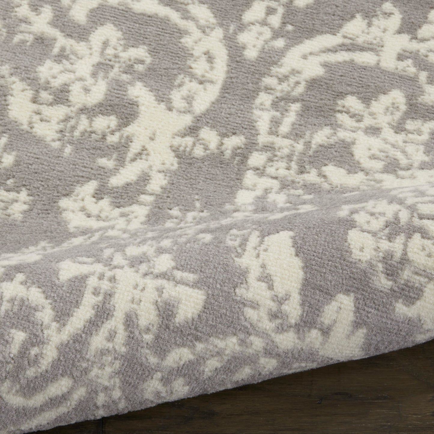 Nourison Jubilant 4' x 6' Grey Vintage Indoor Rug