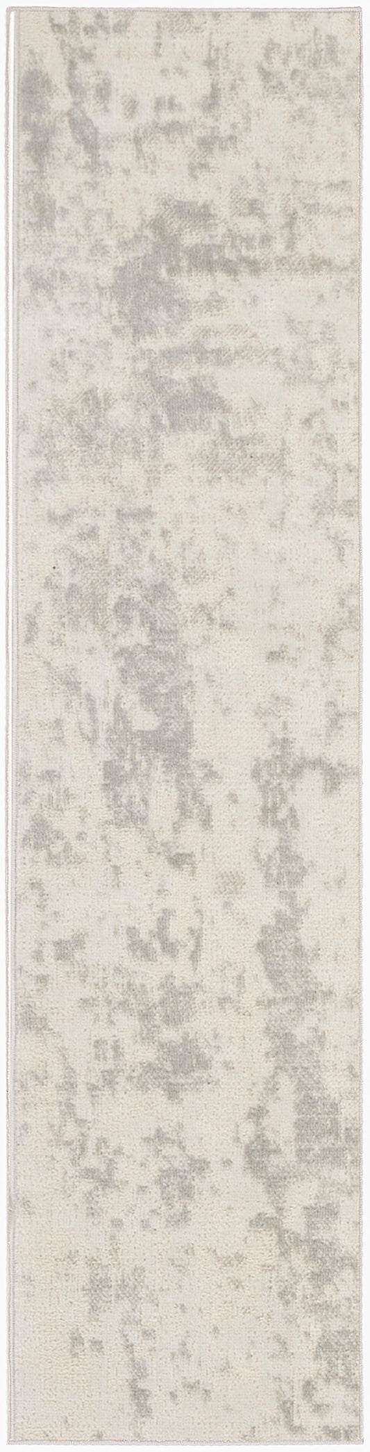 Nourison Quarry 2'2" x 7'6" Cream Grey Modern Indoor Rug