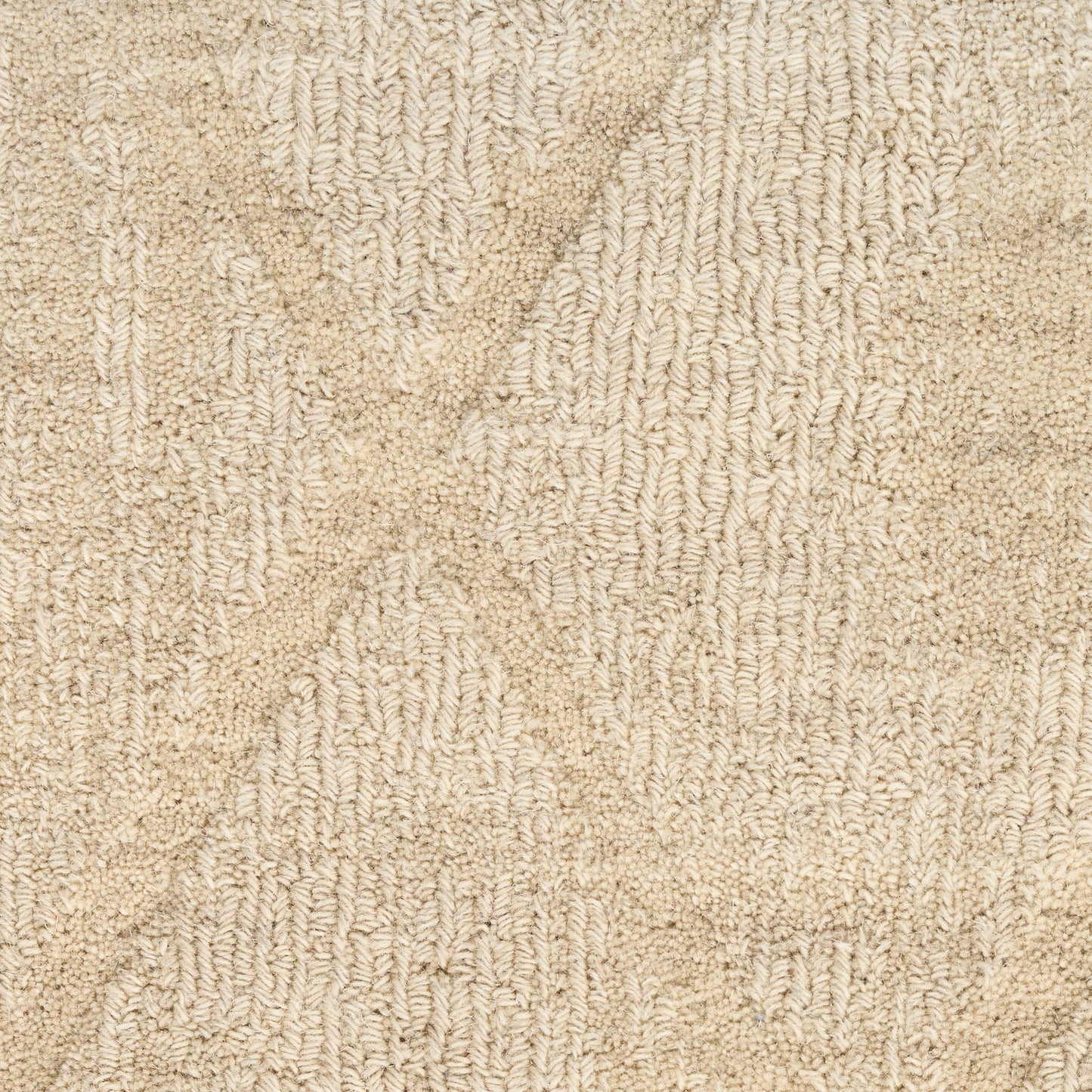 Nourison Wool Haven 5'3" x 7'3" Beige Modern Indoor Rug