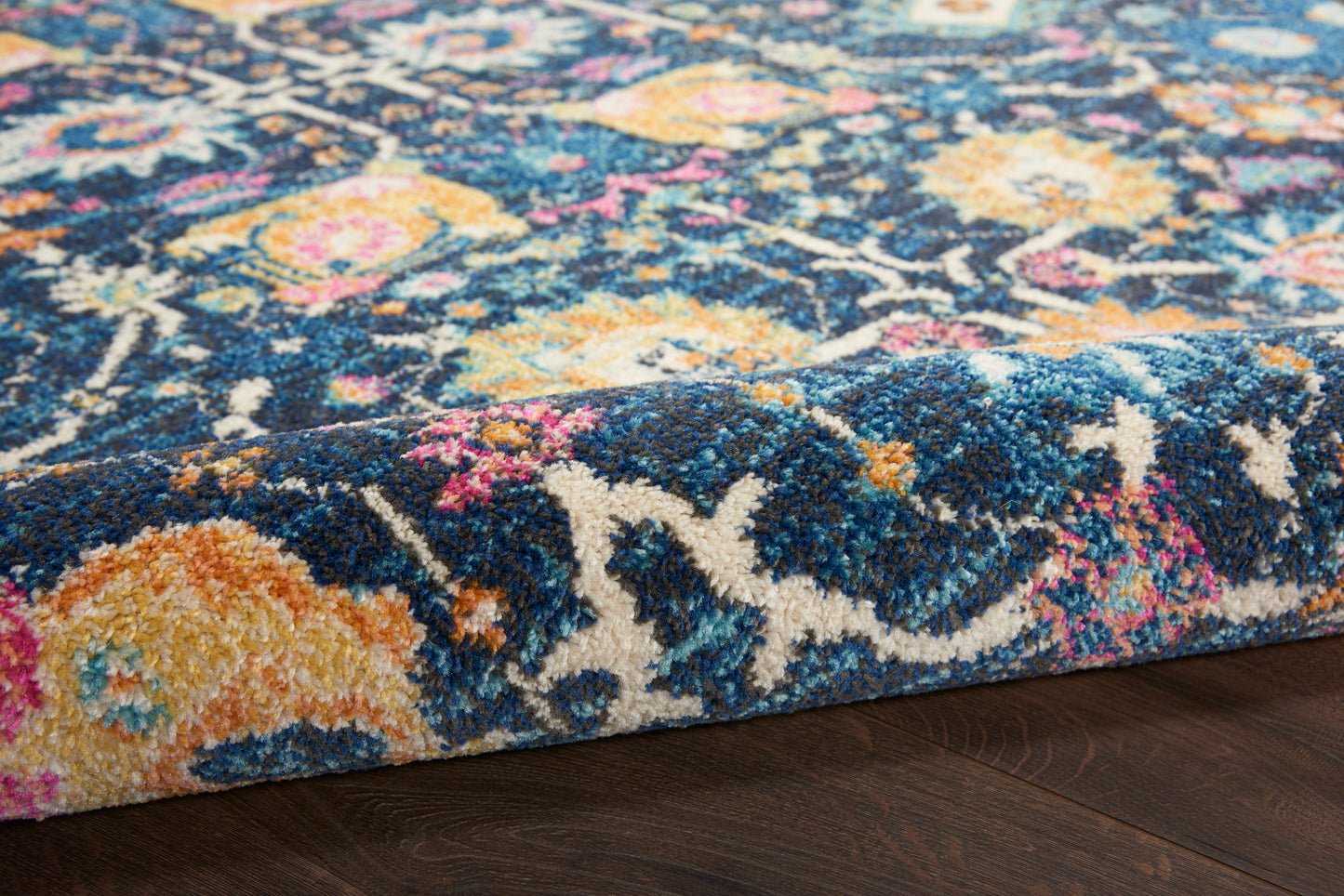 Nourison Passion 1'10" x 2'10" Navy Bohemian Indoor Rug