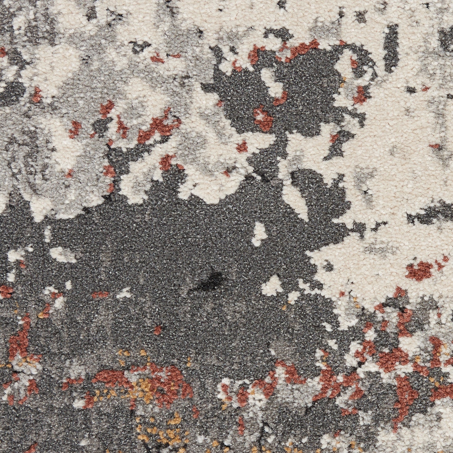 Nourison Tangra 7'10" x 9'10" Grey/Multi Modern Indoor Rug