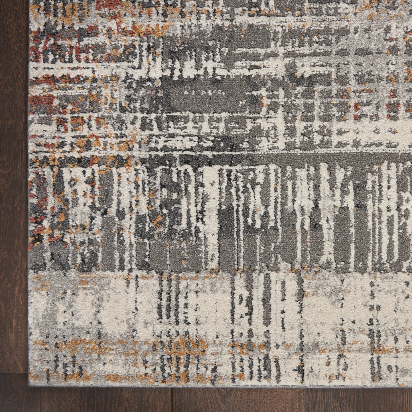 Nourison Tangra 2'2" x 7'6" Multicolor Modern Indoor Rug