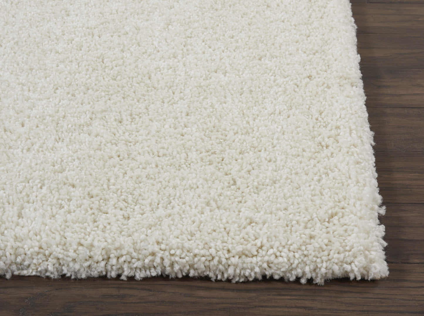 Nourison Malibu Shag 9'10" x 13'2" Ivory Shag Indoor Rug