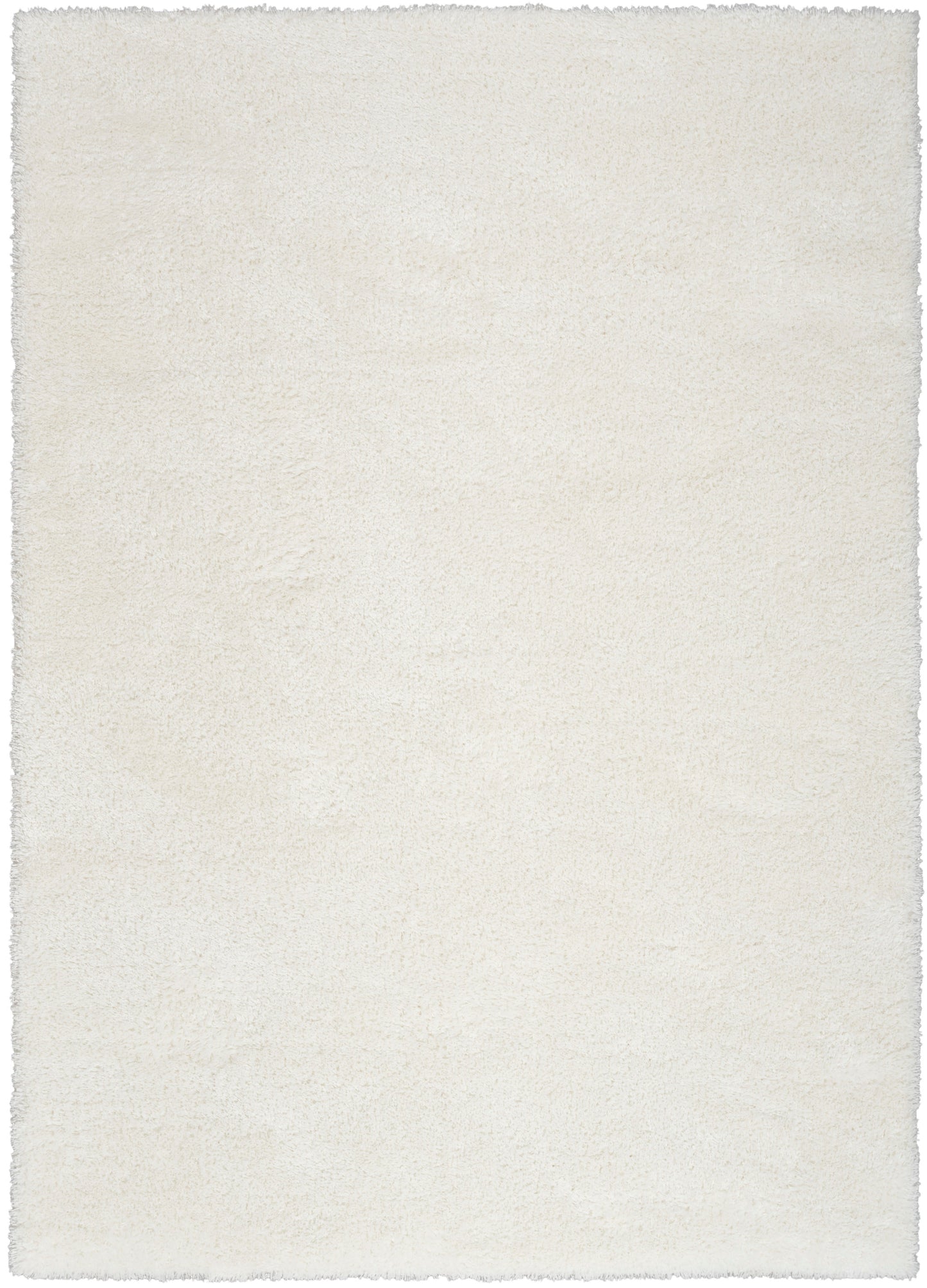 Nourison Pacific Shag 7'10" x 9'10" Ivory Shag Indoor Rug