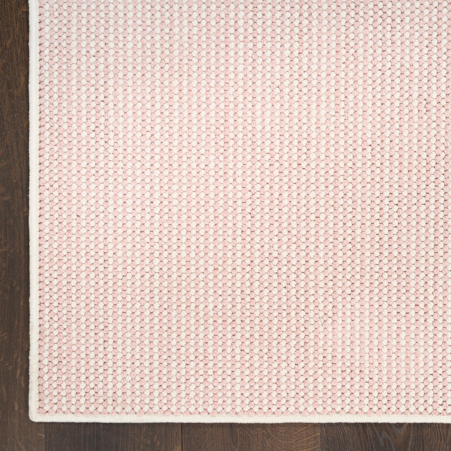 Nourison Natural Texture 3'11" x 5'11" Ivory Rose Farmhouse Indoor Rug