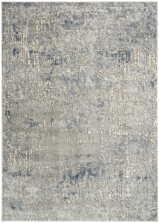 Nourison Quarry 6' x 9' Dark Grey Modern Indoor Rug