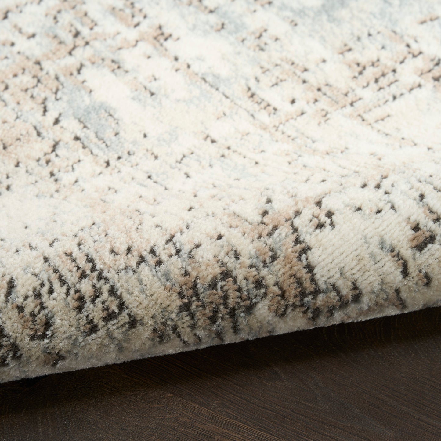 Nourison Quarry 5'3" x 7'3" Ivory Beige Modern Indoor Rug