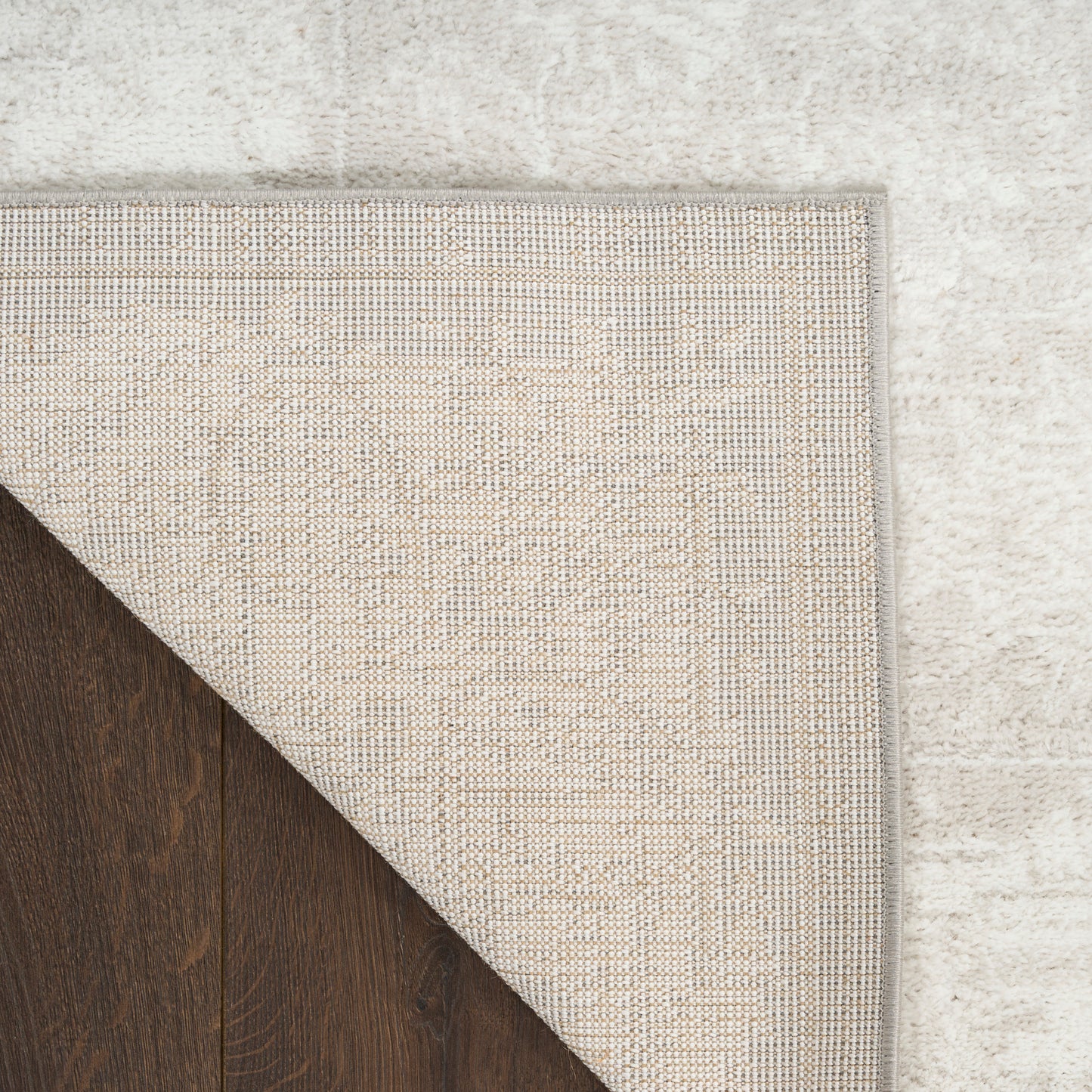 Nourison Dekor 7'10" x 9'10" Light Grey Vintage Indoor Rug