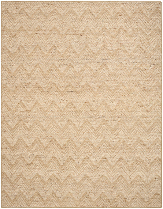 DKNY Pure Purl 8'6" x 11'6" Beige Ivory Modern Indoor Rug