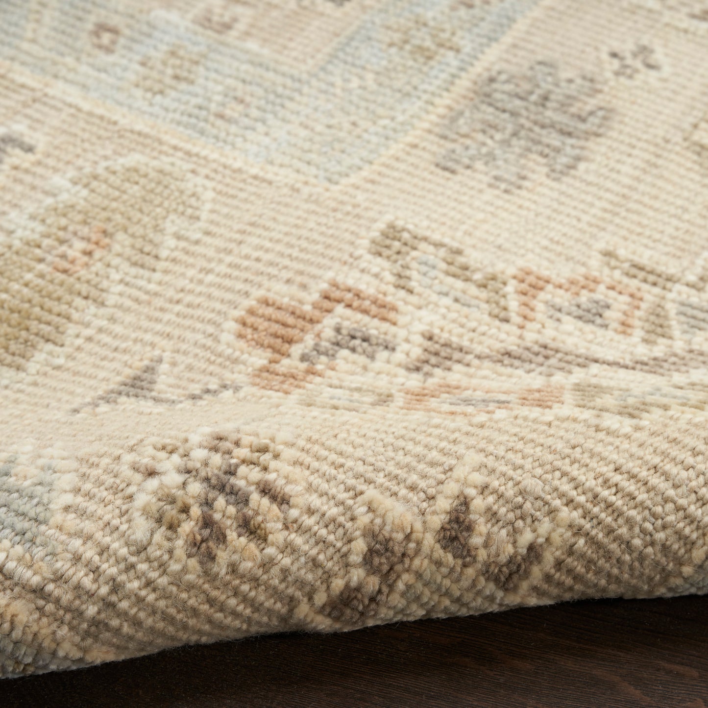 Nourison Whispers 8' x 10' Beige Vintage Indoor Rug