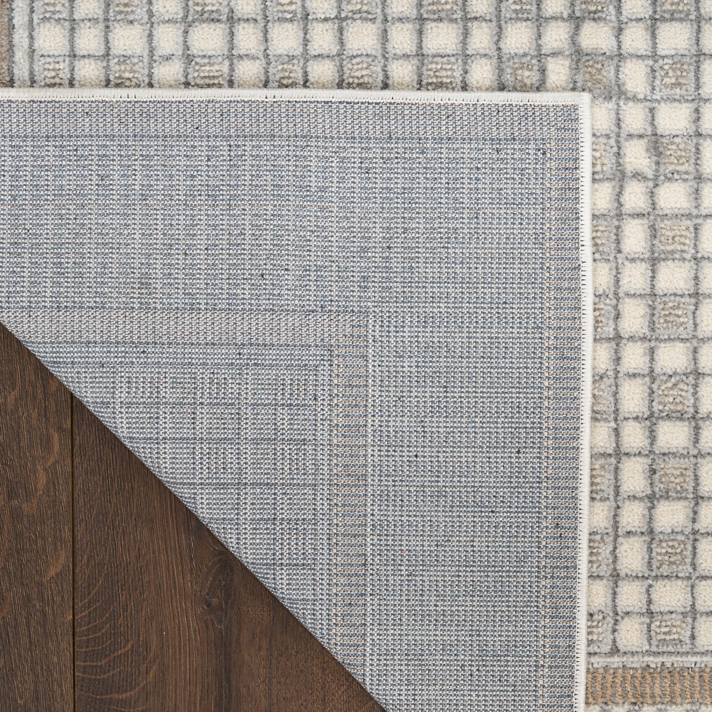 Nourison Nordic 8' x 10' Ivory Grey Modern Indoor Rug