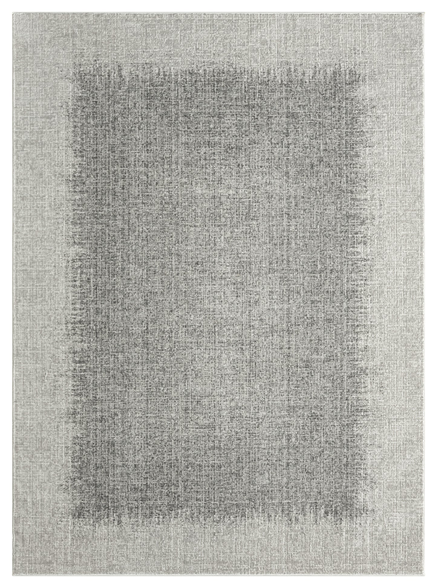 DKNY Grand Street 5'3" x 7'3" Light Grey Modern Indoor Rug